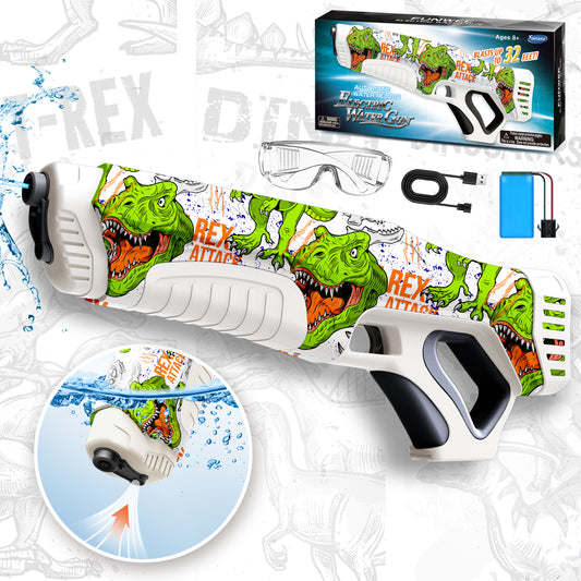Funwee Trex Dinosaur Electric Water Gun